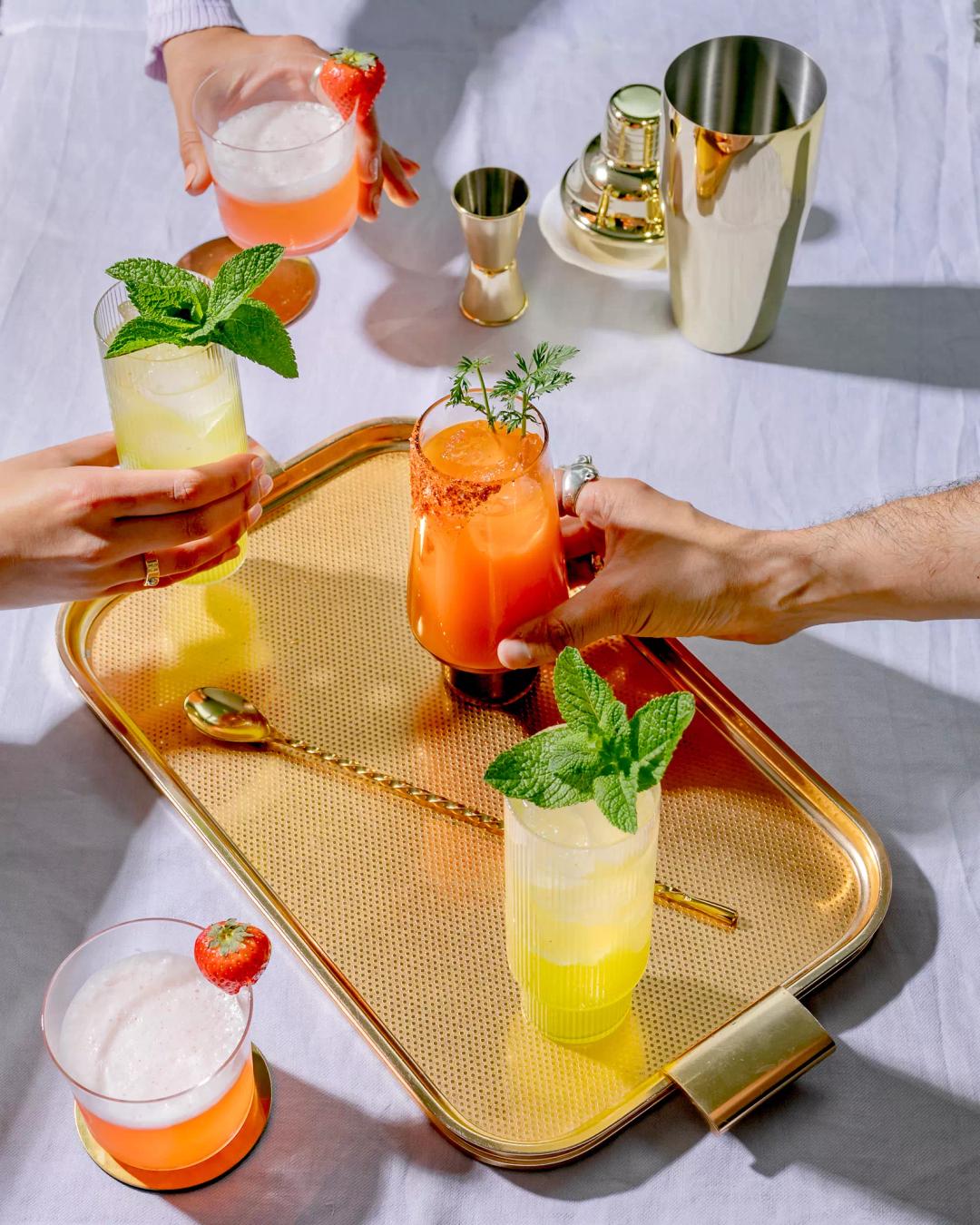 Don't forget the garnishes