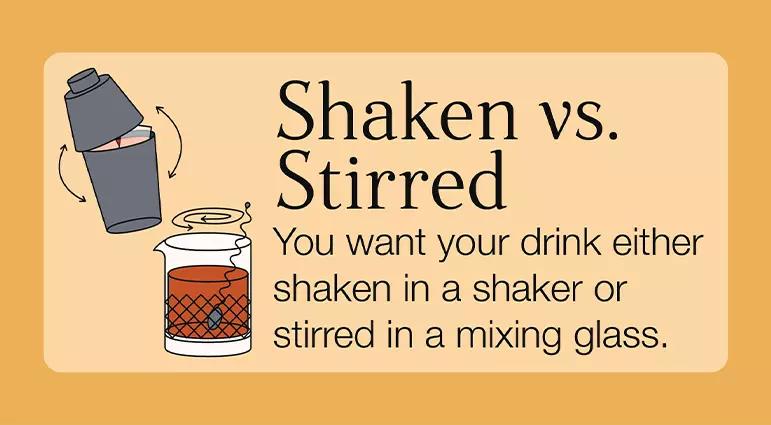 Shaken vs. stirred