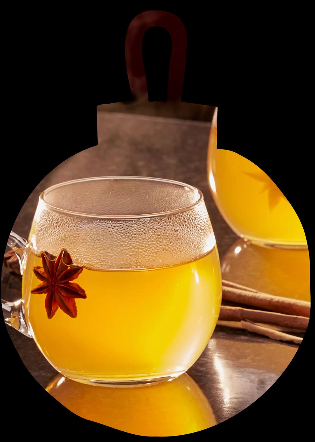 Gold Hot Toddy Drink