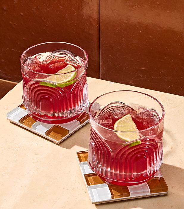 Desert Sunset Pomegranate Margarita