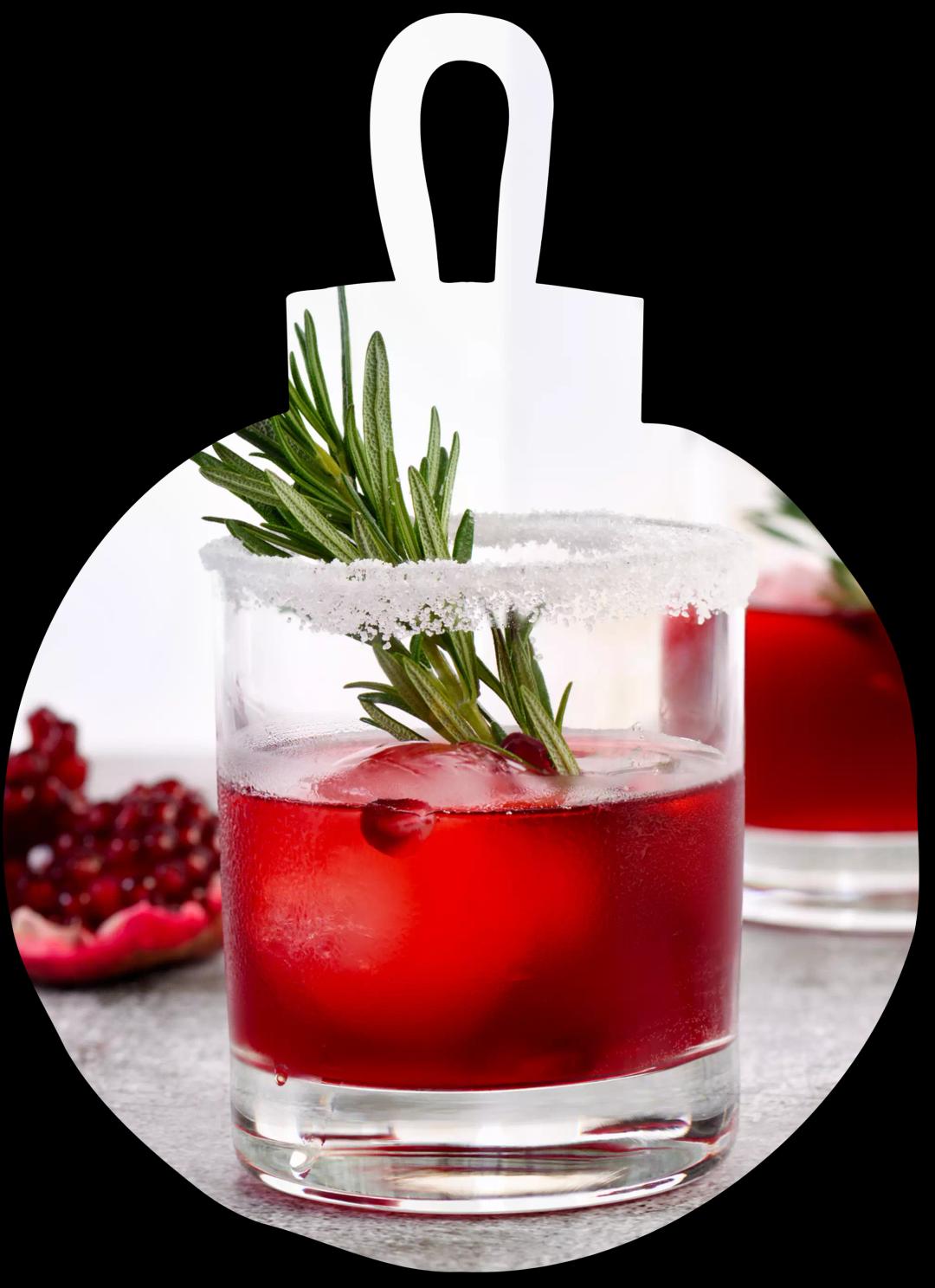 Holiday Red Cranberry Margarita