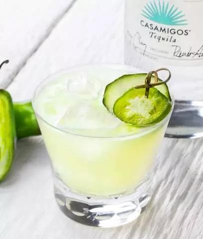 Spicy Cucumber Jalapeño Margarita