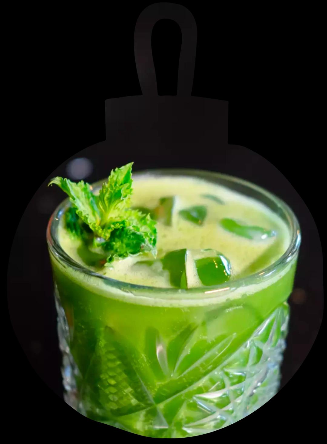 Green Wreath Lemon Drop